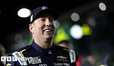 Nascar champion Kyle Busch died of pneumonia and sepsis, family says - BBC
