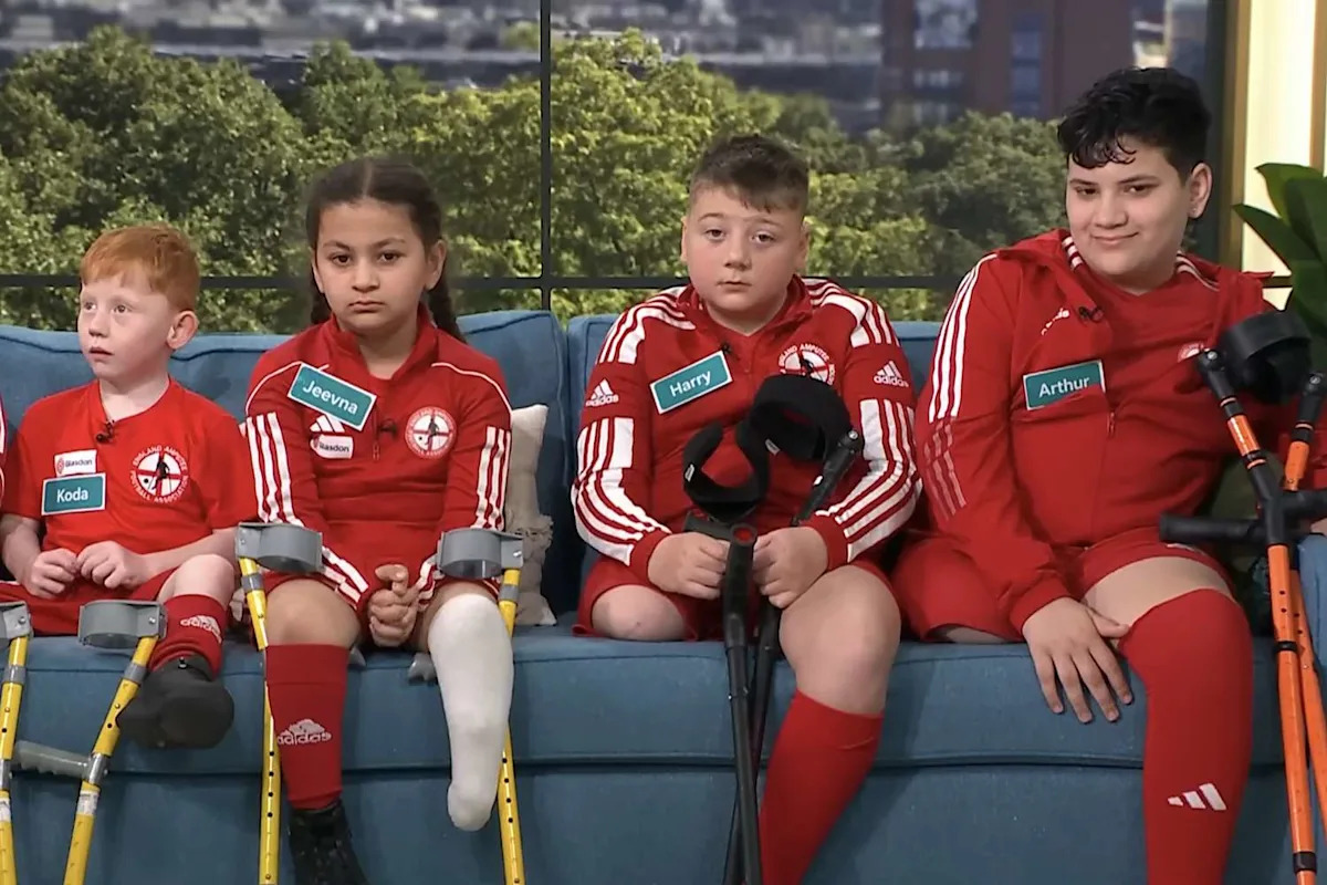 Kids Who Play on an Amputee Soccer Team Are Raising Money for the Men's Division to Go to the Amputee Football World Cup