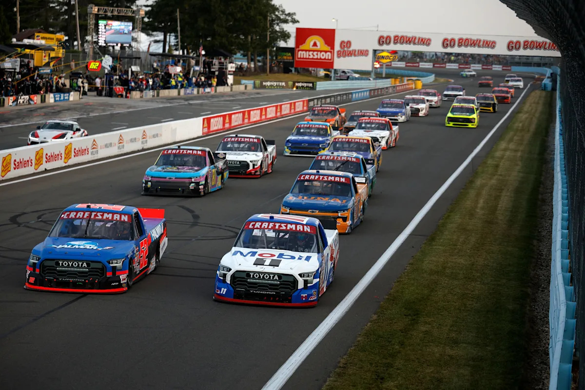 NASCAR entry list for Truck Series race at Watkins Glen in May 2026