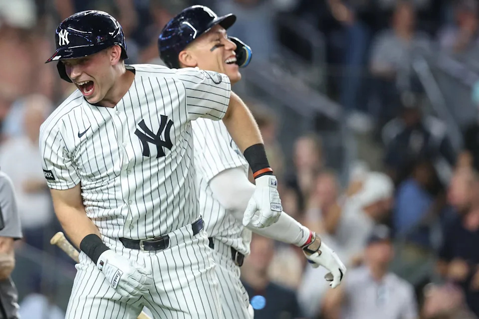 Ben Rice and Aaron Judge.