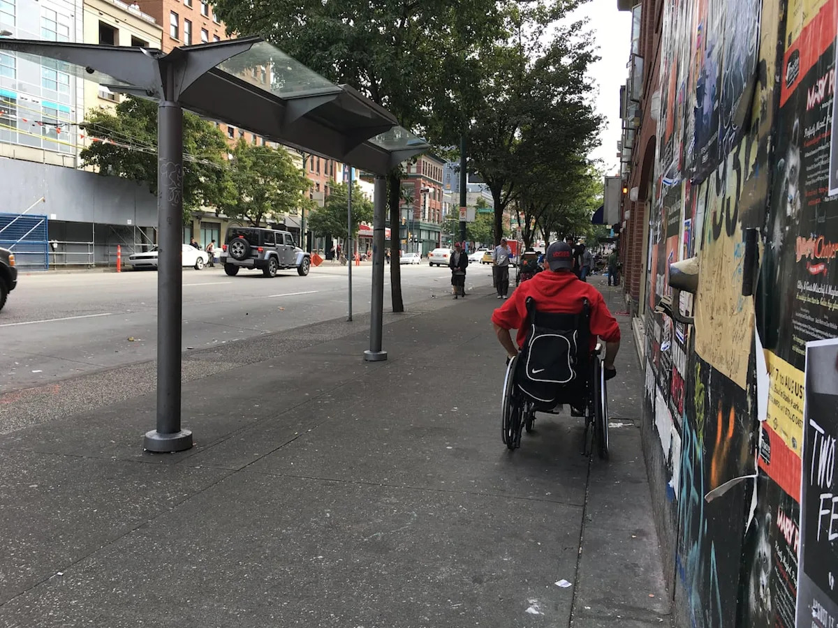 Proposed TransLink bus stop removals raise accessibility concerns in Vancouver's Downtown Eastside