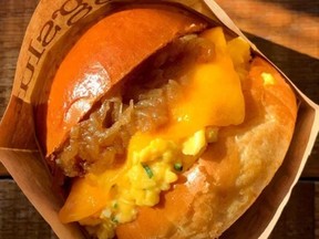 Eggslut sandwich