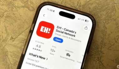 Eh! app on phone