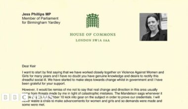Jess Phillips' resignation letter in full - BBC