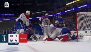 MTL@BUF: Dobeš with a great save against Rasmus Dahlin