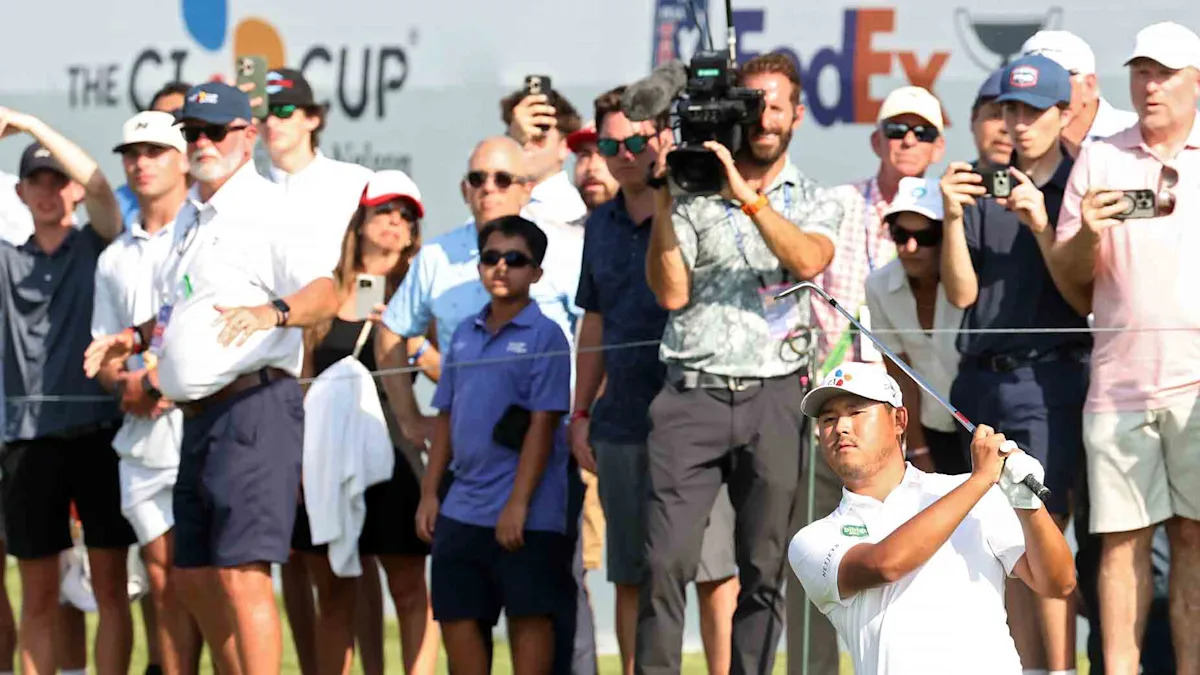 Si Woo Kim has shot at golf's magic number. Then came adrenaline