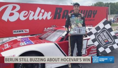 Carson Hocevar could soon return to Berlin Raceway, following first NASCAR Cup Series win