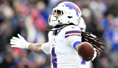 Where does Bills' James Cook rank among NFL running backs in 2026?