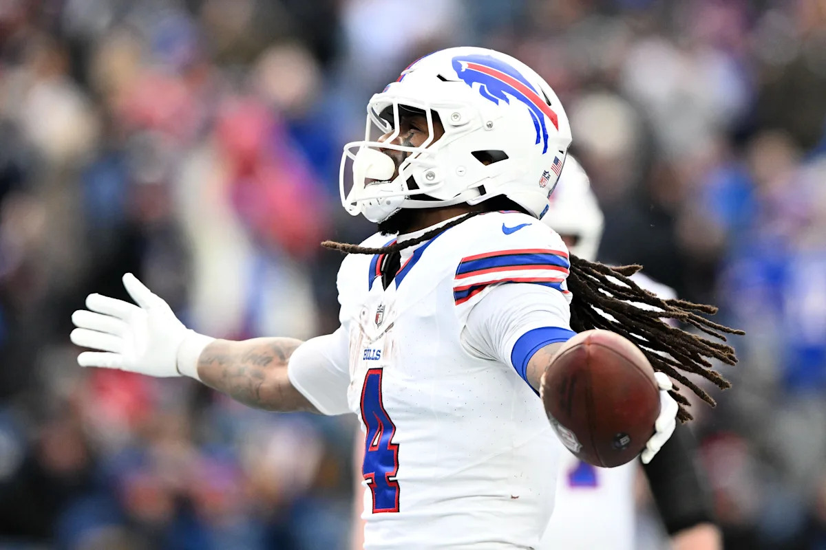 Where does Bills' James Cook rank among NFL running backs in 2026?