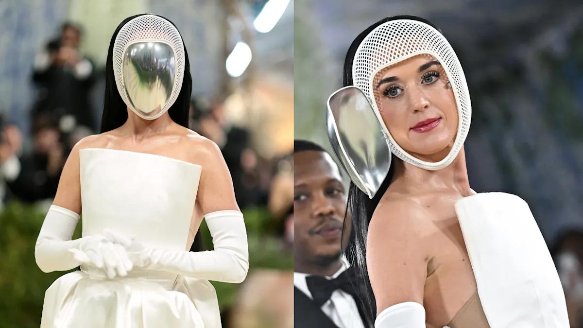 Katy Perry returned to the Met Gala red carpet for the first time in four years — without boyfriend Justin Trudeau