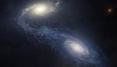 Astrophysicists use ‘space archaeology’ to trace the history of a spiral galaxy
