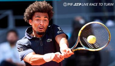 Arthur Fils is aiming to qualify for the Nitto ATP Finals for the first time.