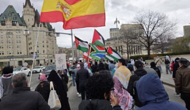 PBI-Canada observes rally and march in Ottawa demanding the release of Global Sumud Flotilla human rights defenders from Israeli custody