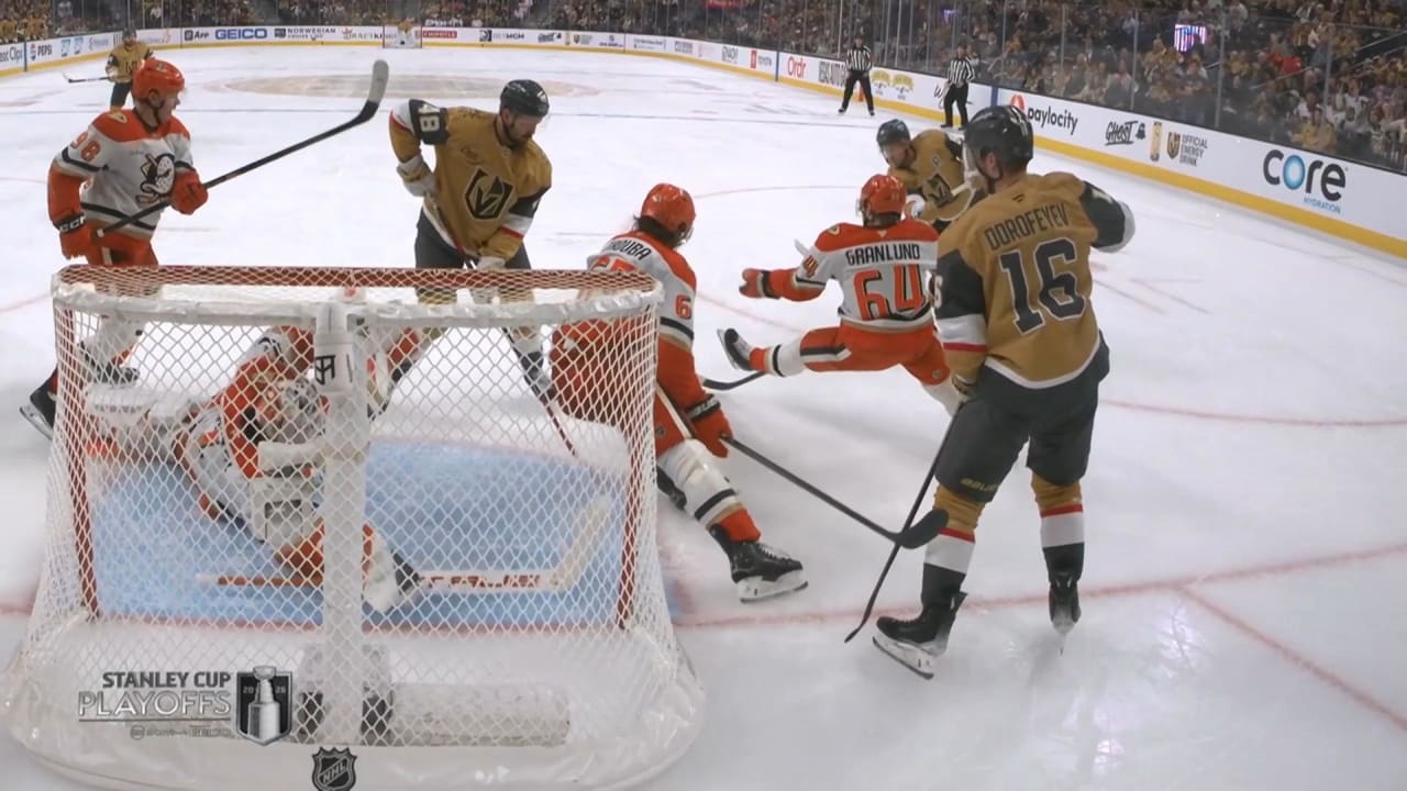 Granlund makes hectic save | NHL.com