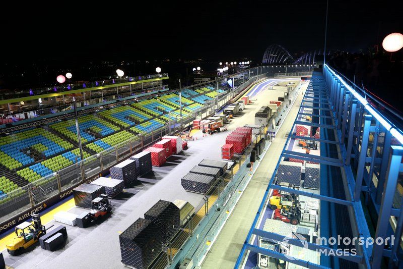 Il GP di Singapore resta uno dei più complessi a livello organizzativo per i team