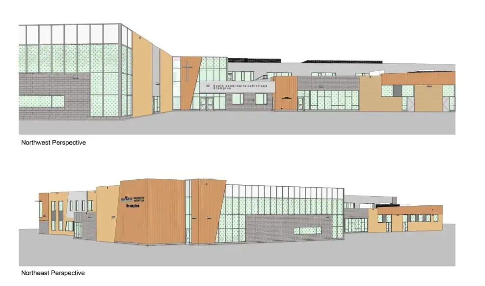 Brampton’s first French-language Catholic high school now under construction