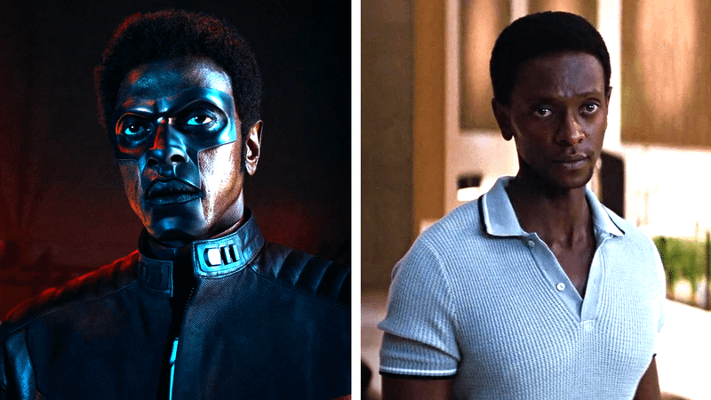 Edi Gathegi as Mr. Terrific in Superman, Edi Gathegi as Darwin in X-Men: First Class