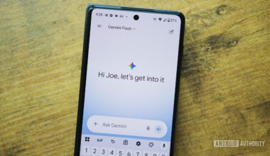 Gemini app on an Android phone.