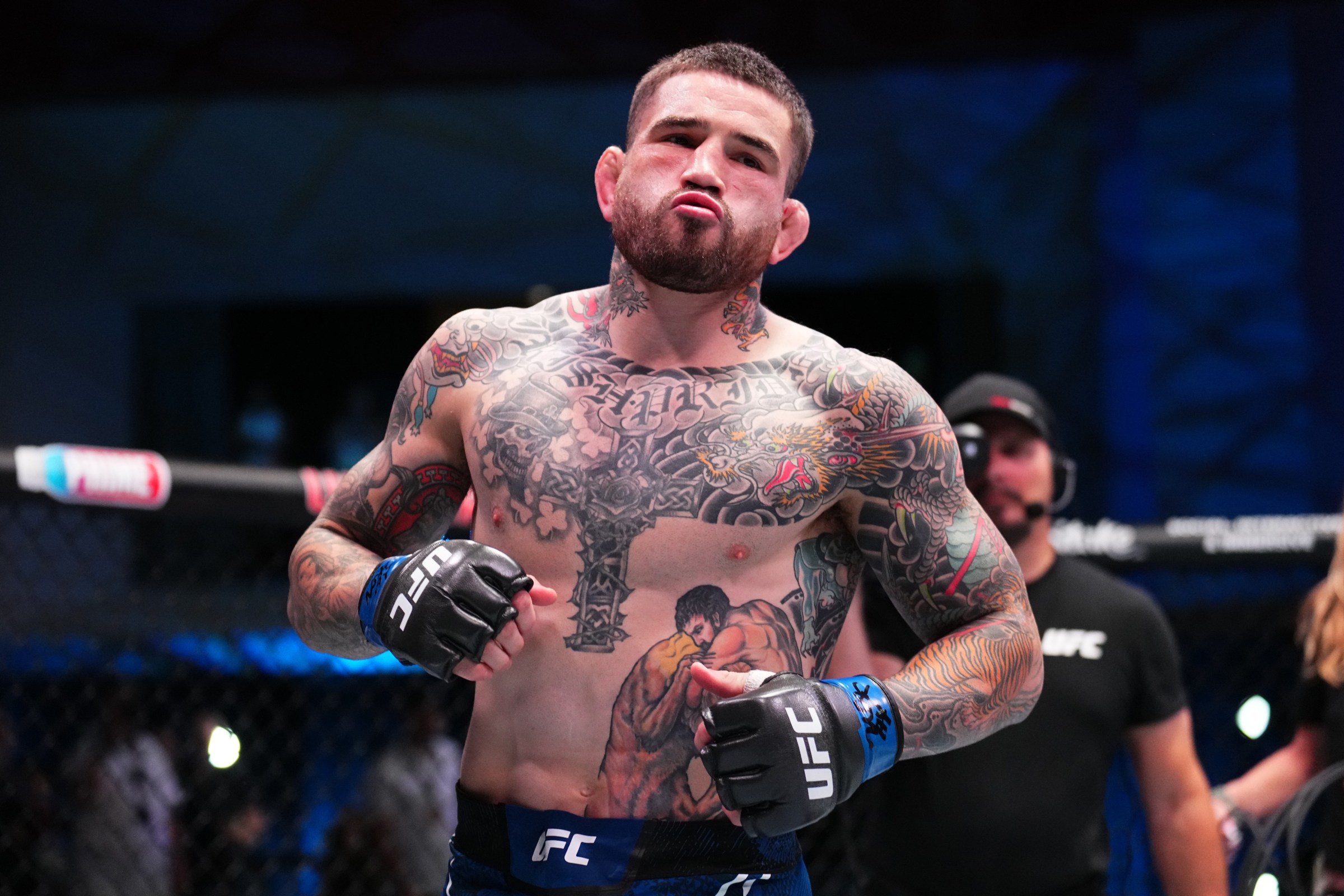 Sean Brady will try and get into the crowded Welterweight title picture at UFC 328.