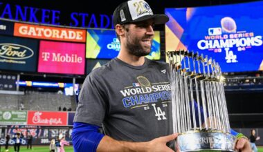 Chris Taylor, 2-time World Series champion and Dodgers fan favorite, announces retirement after 12-year career