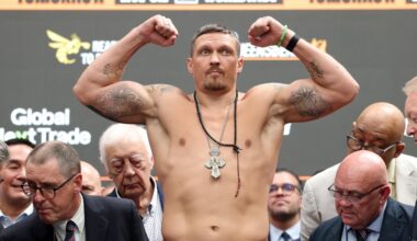 LIVE! Usyk vs. Rico weigh-in video