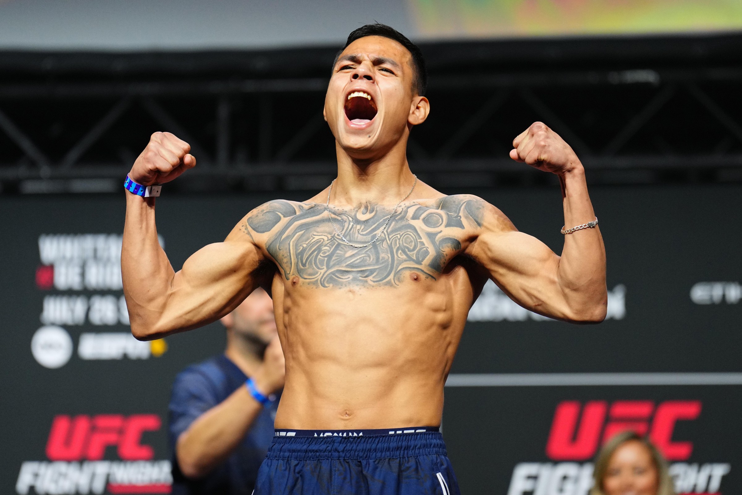 Jose Ochoa opens up the show at UFC 328.