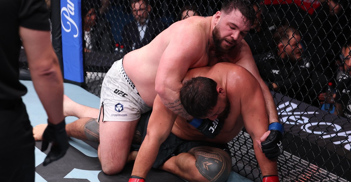 UFC Perth results: Tai Tuivasa suffers 7th straight loss after ugly fight against Louie Sutherland