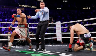 David Benavidez vs. Zurdo Ramirez full fight video highlights