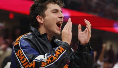 Timothée Chalamet, Kylie Jenner among stars courtside as Knicks secure NBA Finals spot