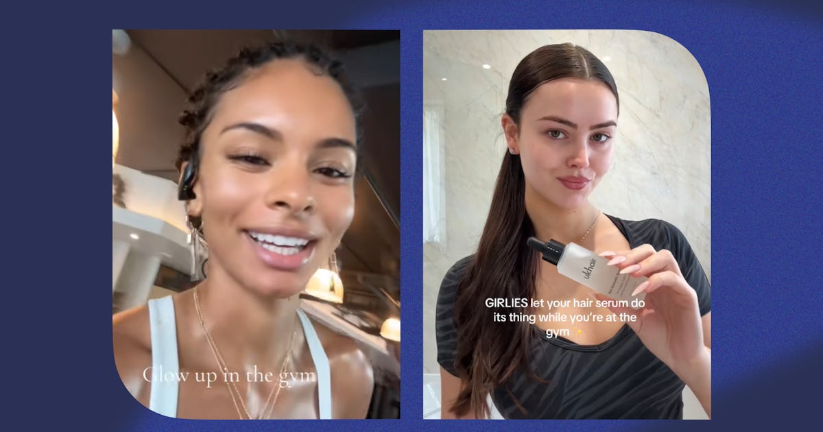 TikTok’s “Beauty Stacking” Trend Takes Multitasking To The Gym