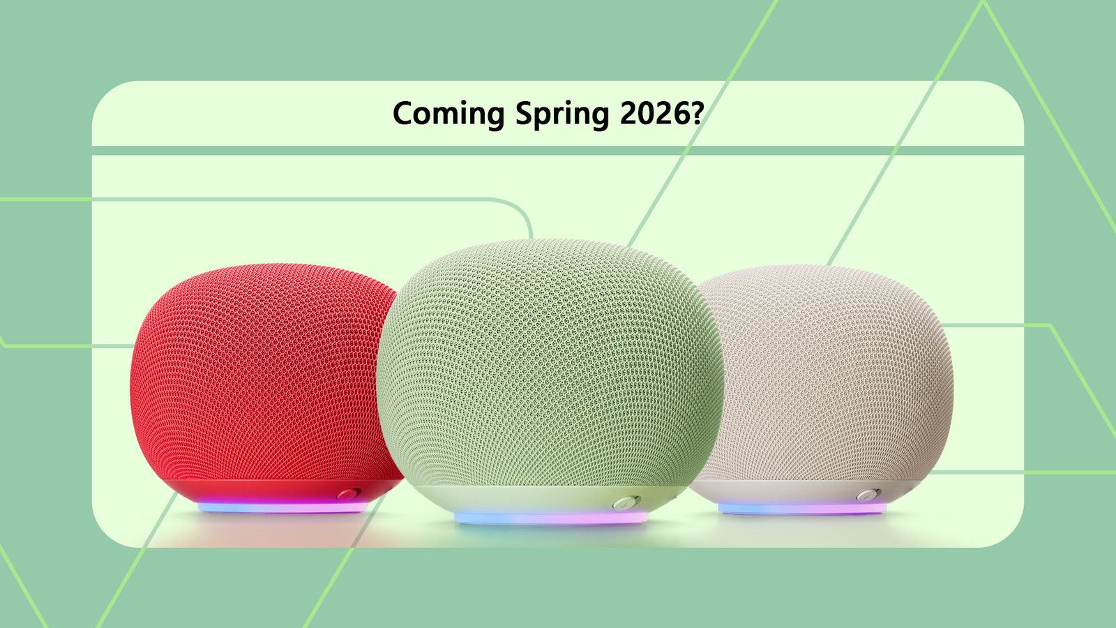 Google is playing hard to get with its latest smart speaker