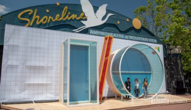 Google I/O 2019 Shoreline Sign