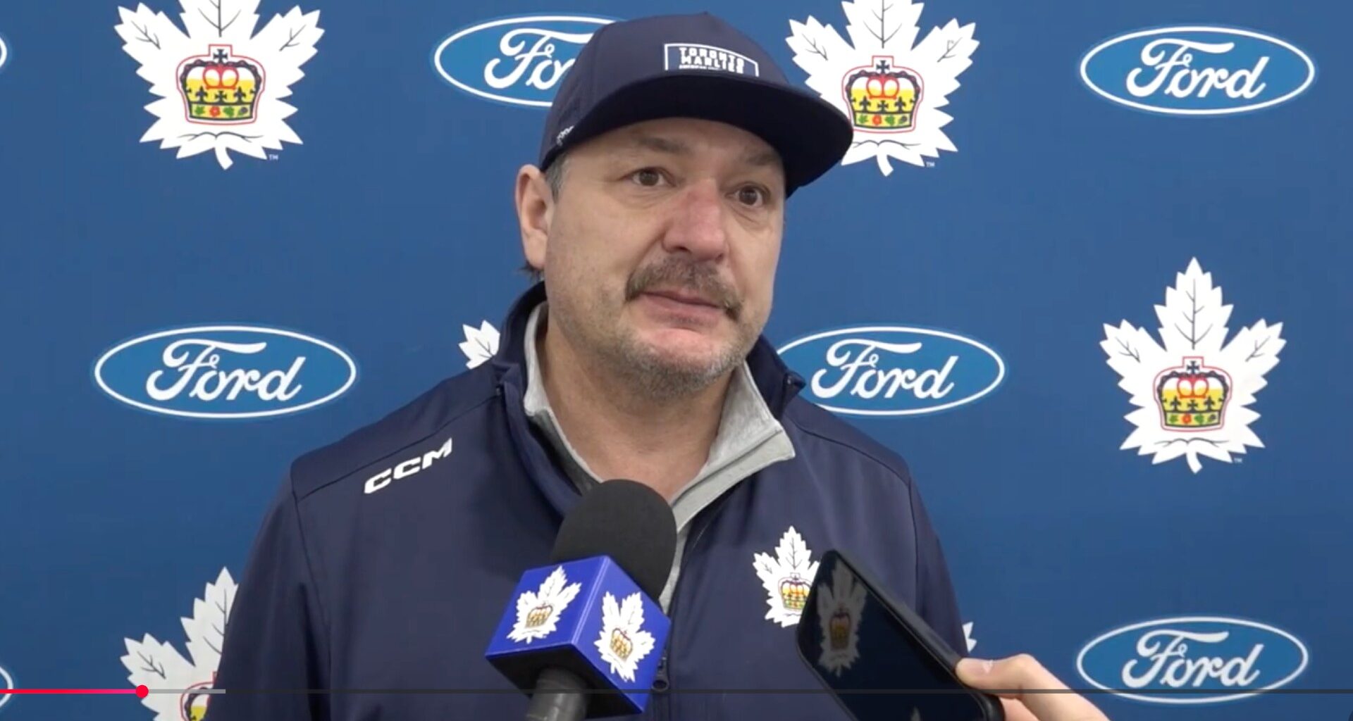 John Gruden on Artur Akhtyamov's rising profile in the Leafs organization: "I've said this since day one -- he reminds me a lot of Ilya Sorokin"