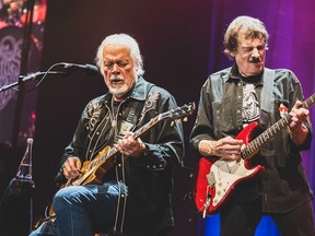 Randy Bachman, left, and Burton Cummings, shown performing as The Guess Who