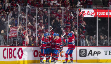 Newhook scores twice again, Canadiens defeat Sabres in Game 3