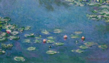 Monet Water Lilies painting