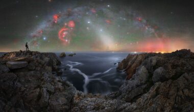 Photographer captures a rare combination of night sky phenomena in one image – "At first, it was hard to believe"