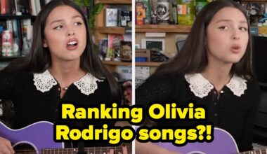 I Listened To And Ranked Every Olivia Rodrigo Song