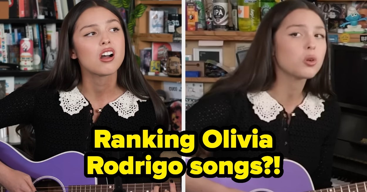 I Listened To And Ranked Every Olivia Rodrigo Song