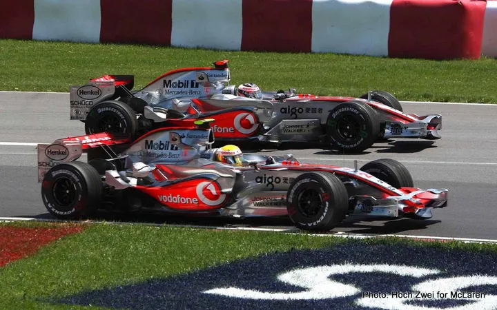 hamilton alonso 2007 canadian grand prix mclaren F1 media image photos by hoch zwei