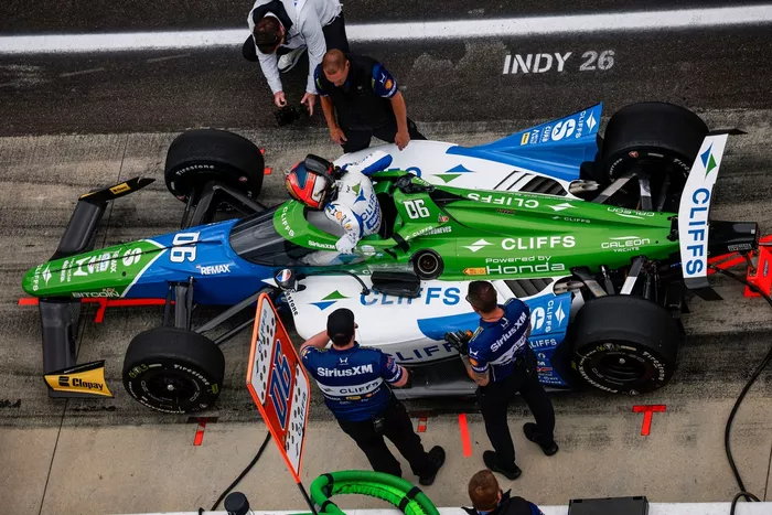 Helio Castroneves , Meyer Shank Racing w/Curb Agajanian Honda