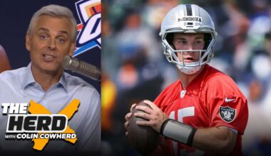 Cowherd Backs Raiders' Reload: 'I’m A Fan Of Fernando Mendoza And The Raiders'