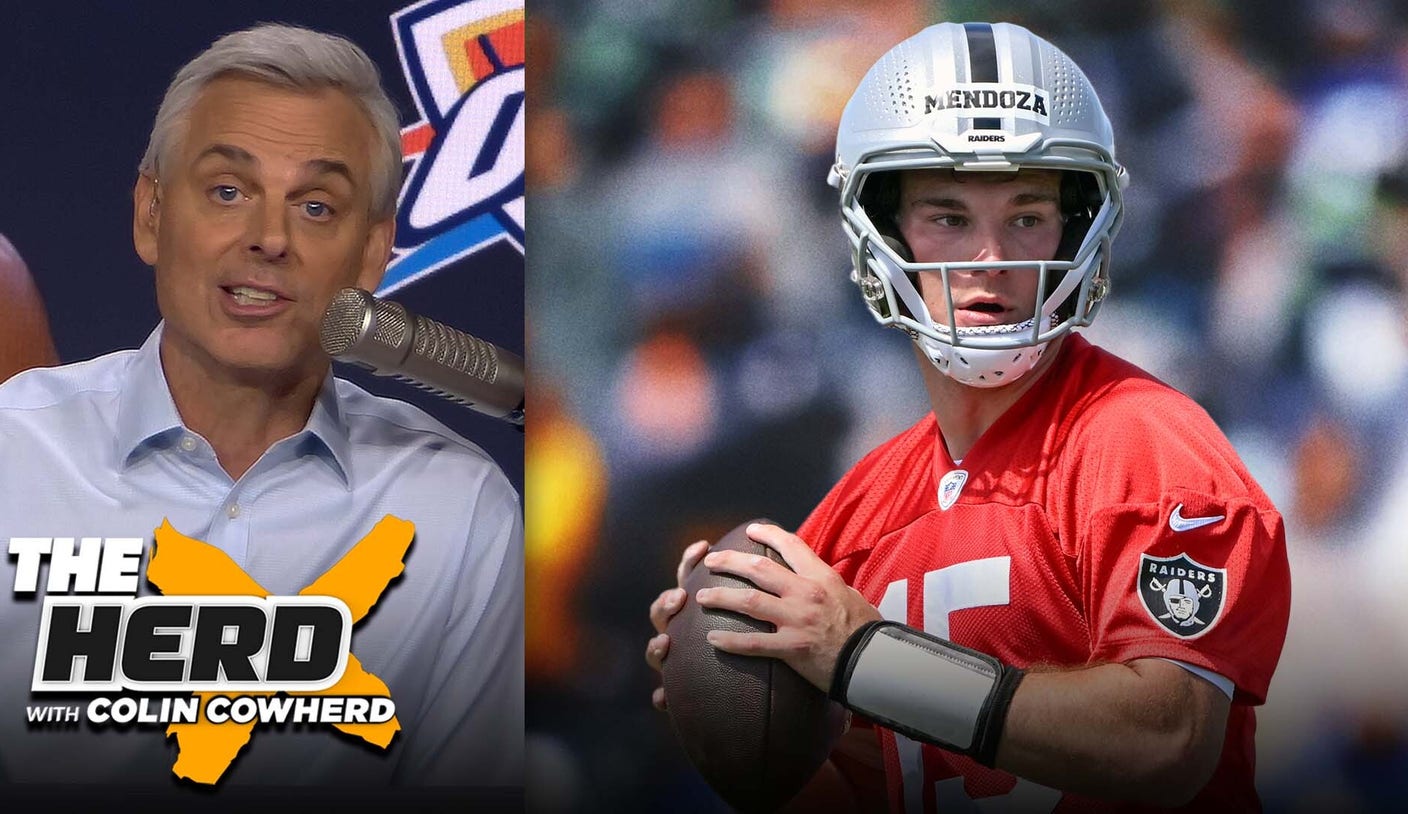 Cowherd Backs Raiders' Reload: 'I’m A Fan Of Fernando Mendoza And The Raiders'