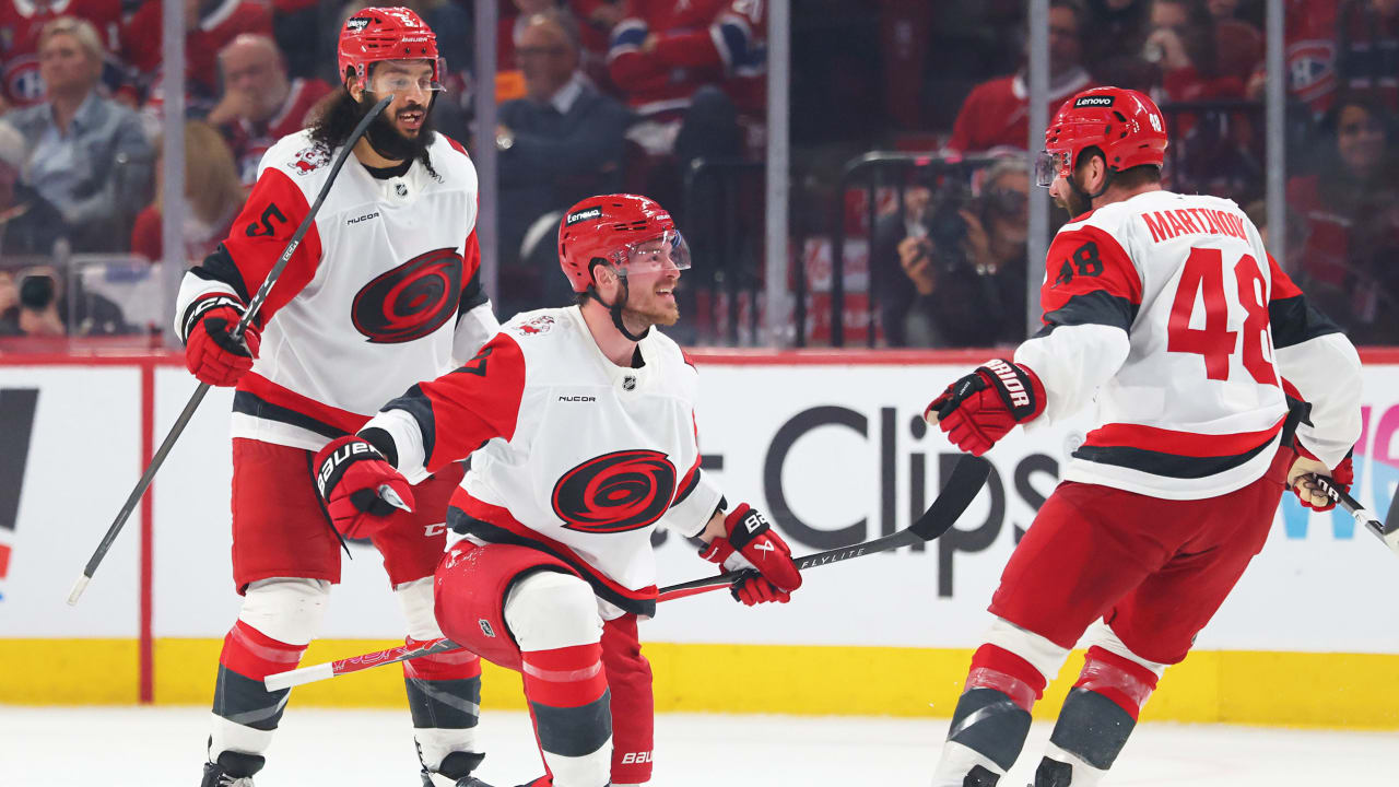 Hurricanes remain ‘really comfortable in overtime’ in Game 3 win of East Final