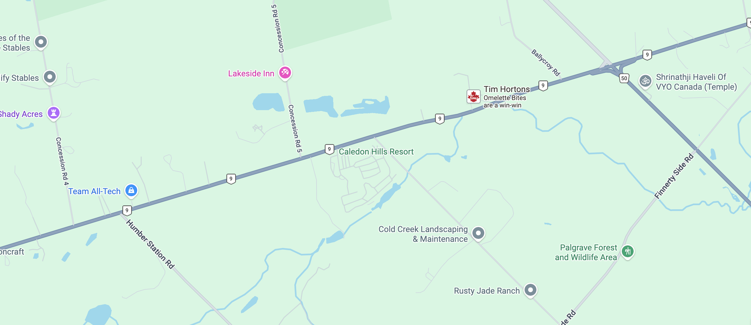 highway 9 crash caledon