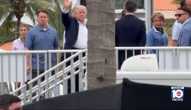 Trump enjoys Sunday at Doral golf tournament amid peace talks with Iran