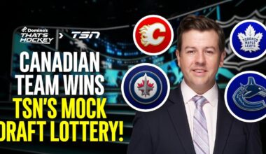 Bryan Hayes reacts to Canadian team winning mock NHL Draft Lottery – TSN