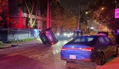 Woman seriously injured after rollover crash in Toronto’s west end – CP24