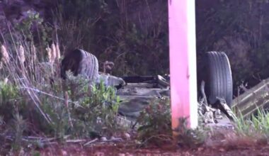 Vehicle flips and ends up in ditch, sending driver to hospital in Brampton – CP24