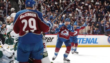 MacKinnon has 3 points, Avalanche defeat Wild in Game 2 of Western 2nd Round